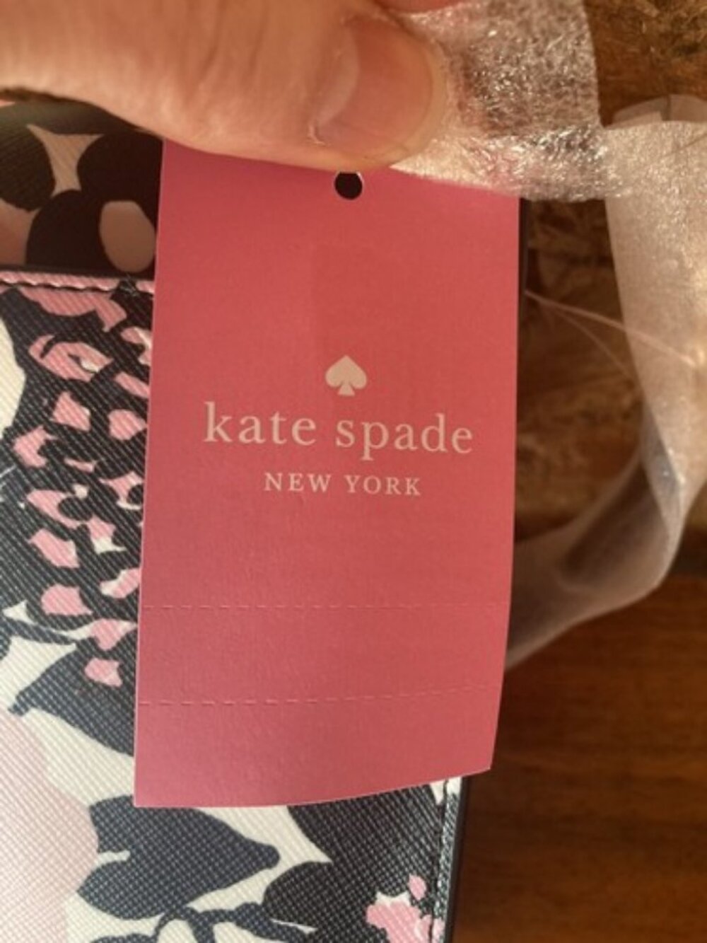 Kate Spade Carson Convertible Crossbody Bag Dahlia Pink Floral Purse Hand‎ - Picture 9 of 10